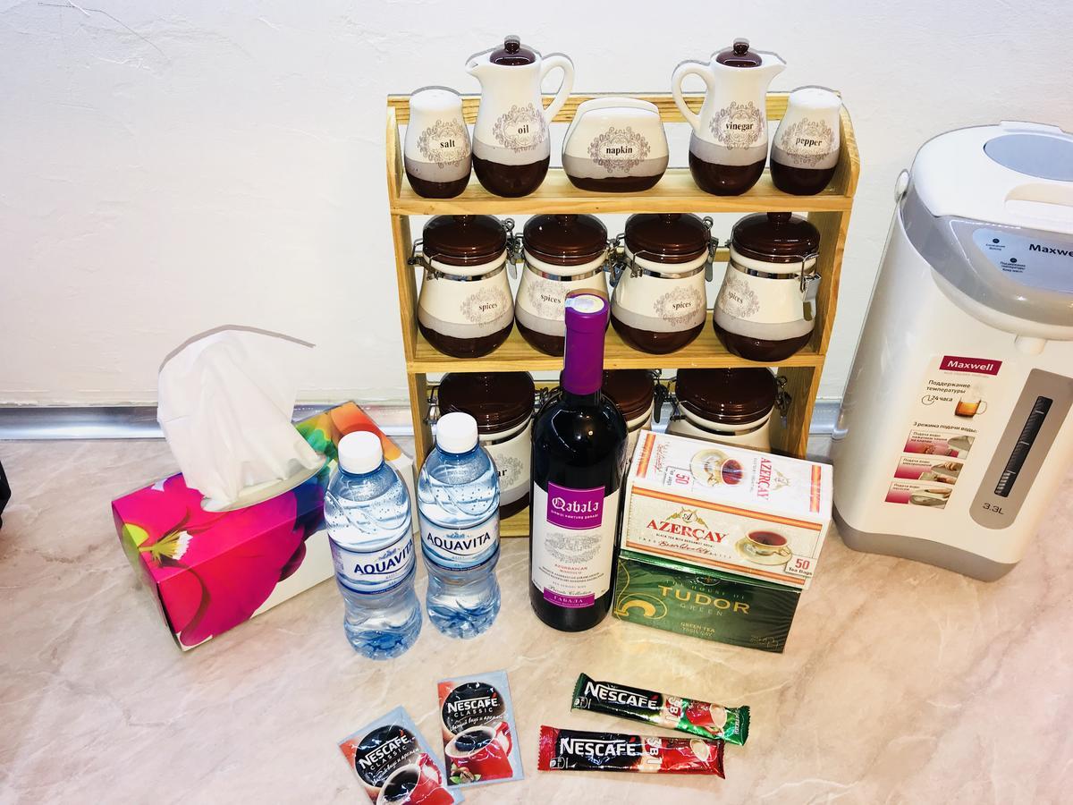 Check-In Apartment Near Fountain Square Vidadi Str Baku Ngoại thất bức ảnh