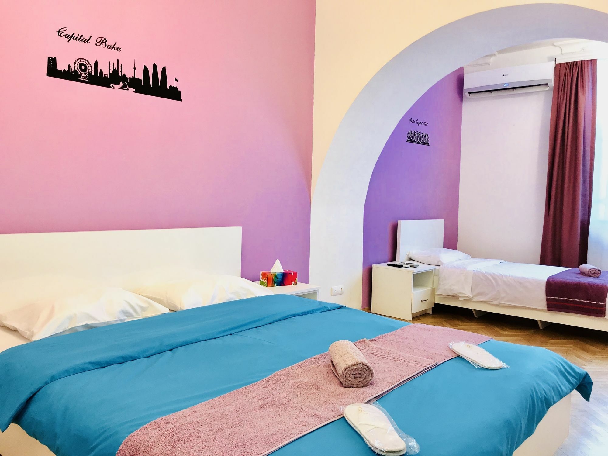 Check-In Apartment Near Fountain Square Vidadi Str Baku Ngoại thất bức ảnh